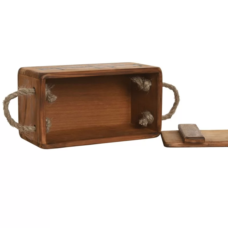 Storage boxes Home ESPRIT Natural Fir wood 38 x...