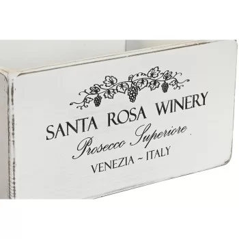 Storage boxes Home ESPRIT White Fir wood 35 x 22 x 15 cm... 2