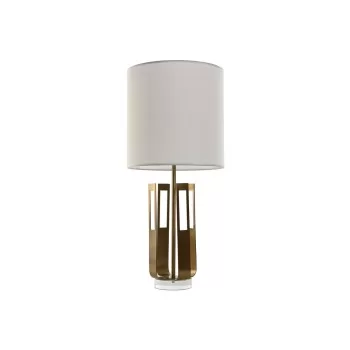 Desk lamp Home ESPRIT White Golden Iron 50 W 220 V 35 x...
