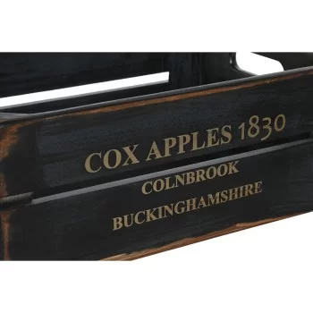 Storage boxes Home ESPRIT Cox Apples 1830 Black Fir wood... 2