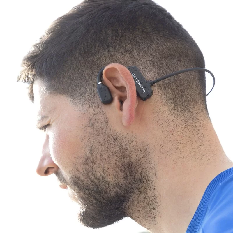 Open Ear Sports Headphones Freear InnovaGoods Black (Refurbished A)
