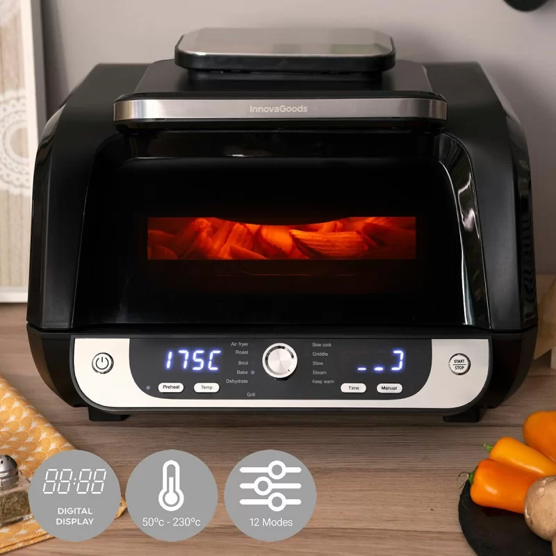 Air Fryer with Grill, Accessories and Recipe...