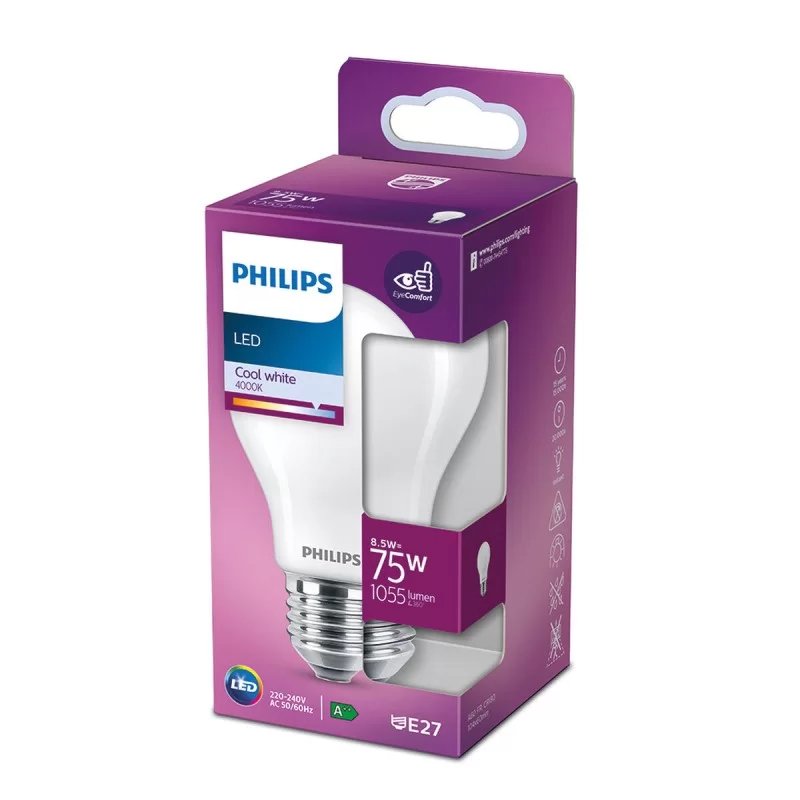 LED lamp Philips Standard E 8,5 W E27 1055 lm Ø...