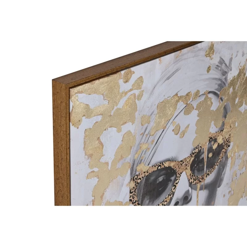 Painting Home ESPRIT Golden chica 70 x 3,5 x 70...