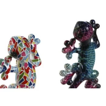 Wall Decoration Home ESPRIT Multicolour Mosaic Lizard... 2