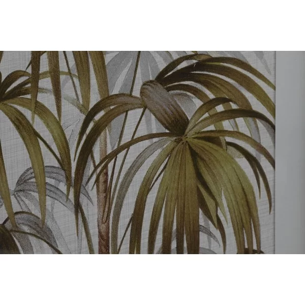 Painting Home ESPRIT Palms Tropical 55 x 2,5 x 70 cm (4 Units)
