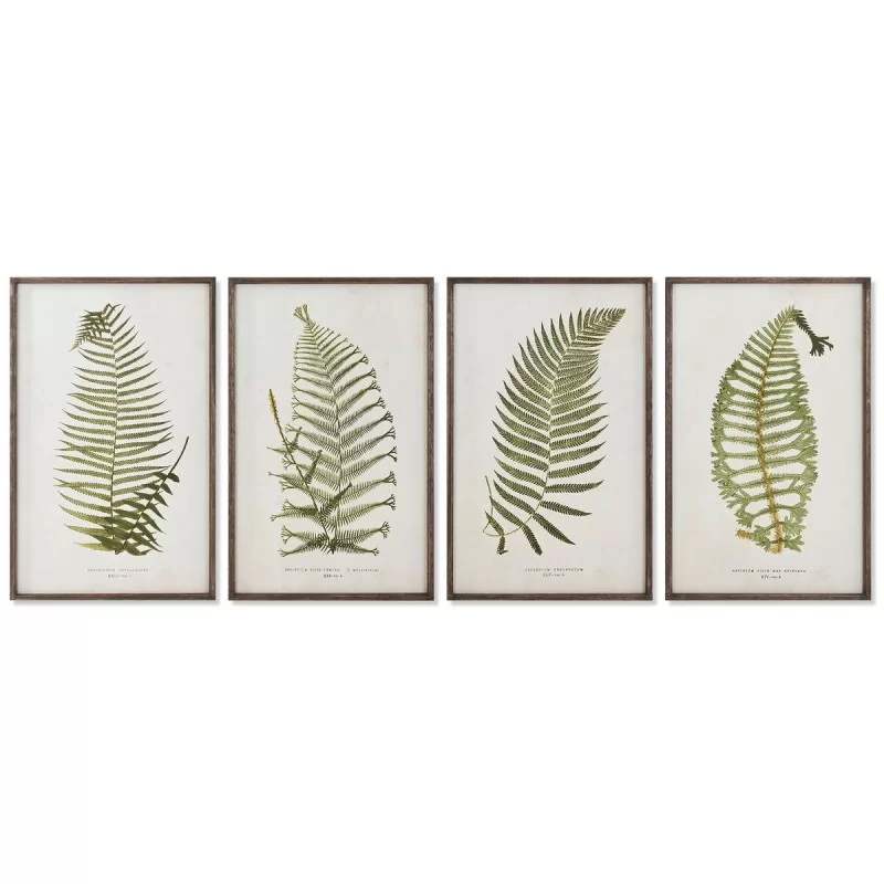 Painting Home ESPRIT Fern Cottage 45 x 2,5 x 70 cm (4 Units)