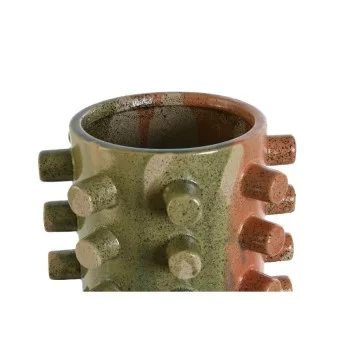 Vase Home ESPRIT Multicolour Stoneware Modern 20 x 20 x... 2