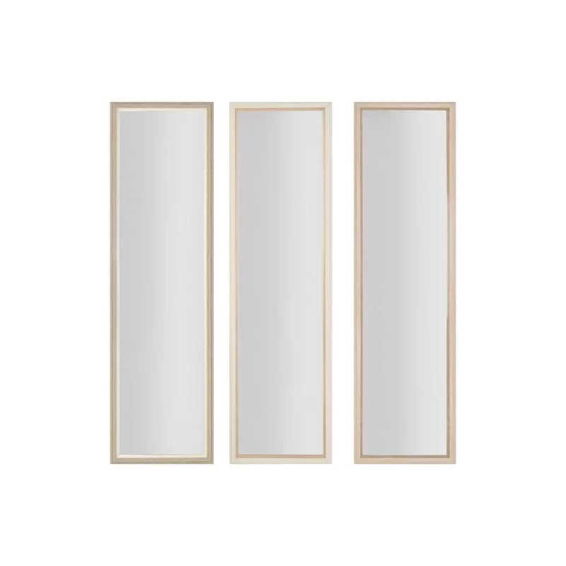 Wall mirror Home ESPRIT White Brown Beige Grey...