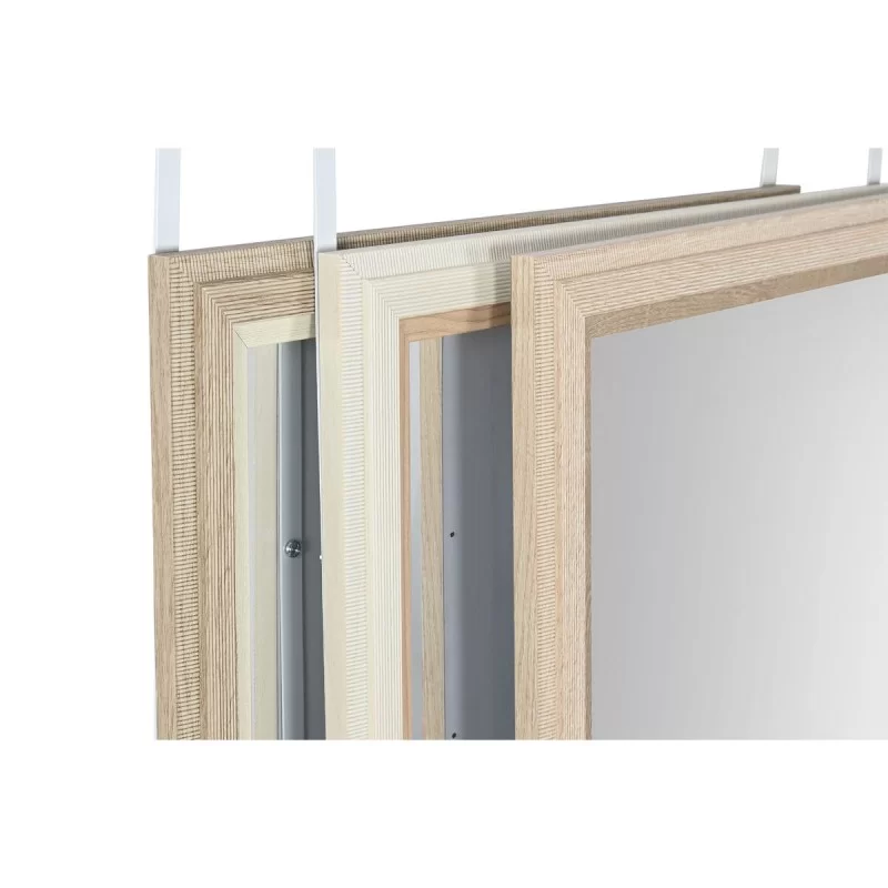 Wall mirror Home ESPRIT White Brown Beige Grey...