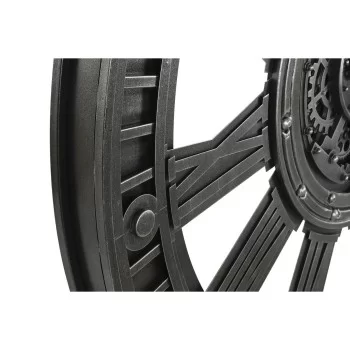 Wall Clock DKD Home Decor Gears Silver Iron 117 x 9,5 x... 2