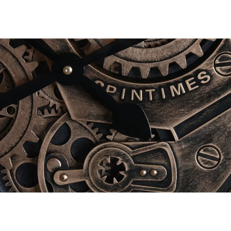 Wall Clock DKD Home Decor Golden Crystal Iron...