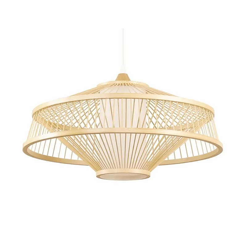 Ceiling Light DKD Home Decor Polyester Bamboo...