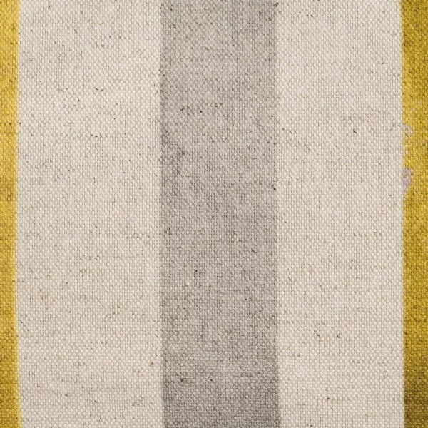 Cushion Beige Ocre Flowers 45 x 30 cm