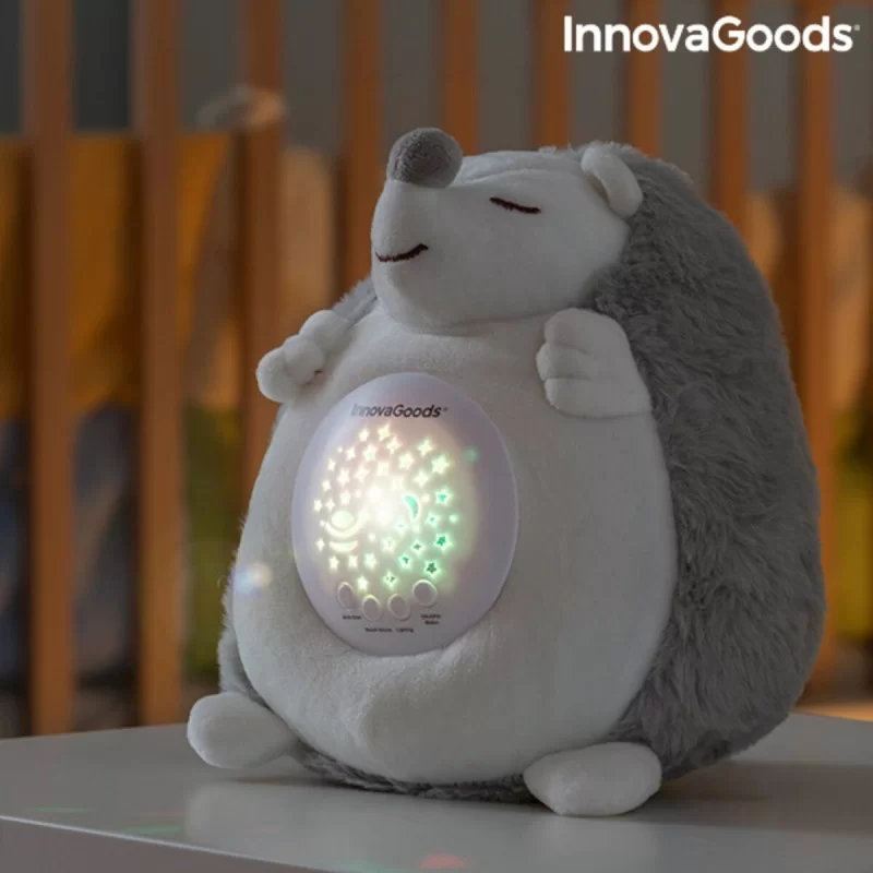 Hedgehog Soft Toy with White Noise and...