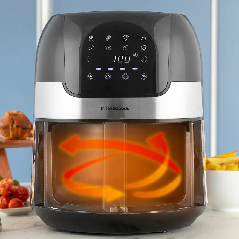 Air Fryer InnovaGoods Black 1400 W 3,5 L...