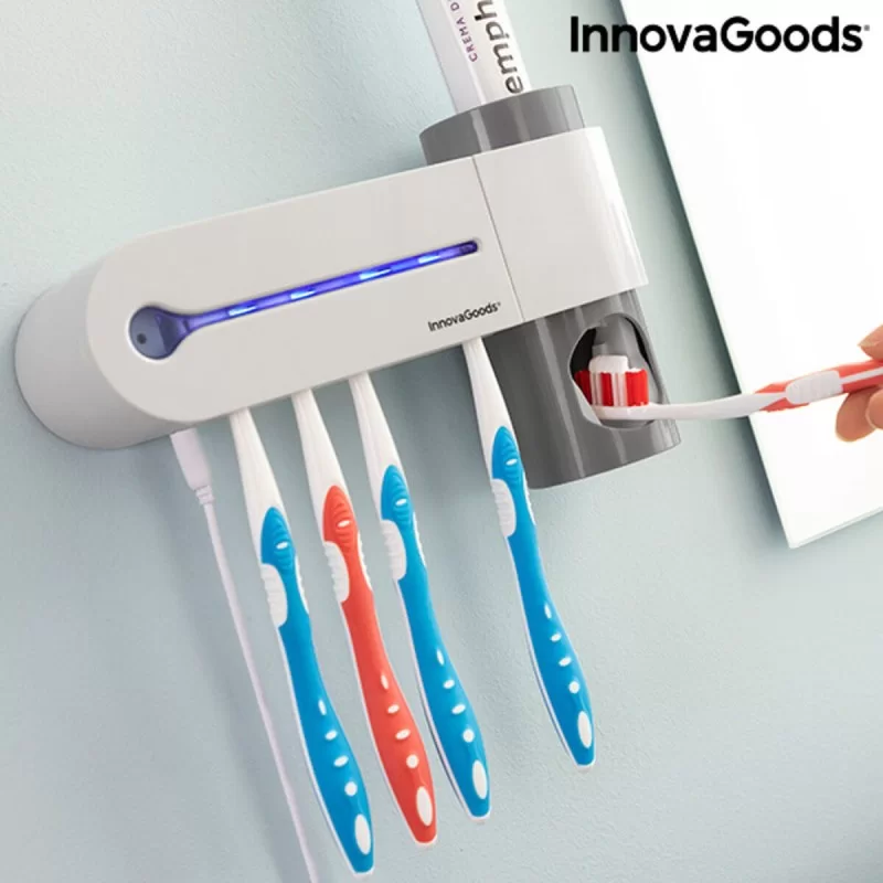 UV Toothbrush Steriliser with Stand and...