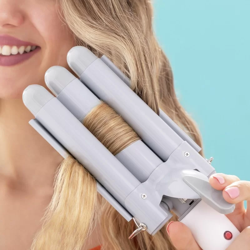 Triple Ceramic Styling Curling Iron InnovaGoods...
