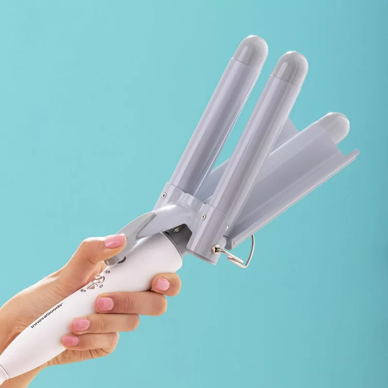 Triple Ceramic Styling Curling Iron InnovaGoods...
