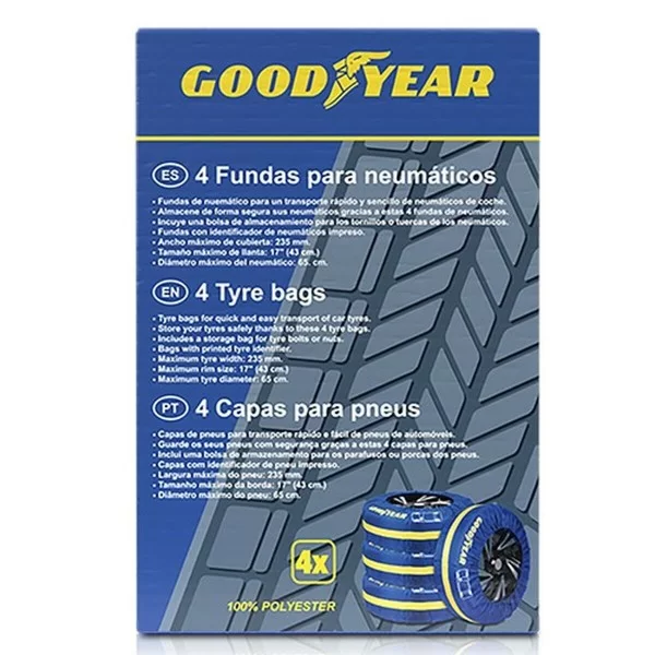 Tyre cover set Goodyear GOD6000 (4 Units)