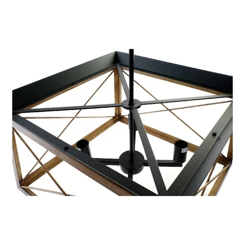 Ceiling Light DKD Home Decor Brown Black Wood...