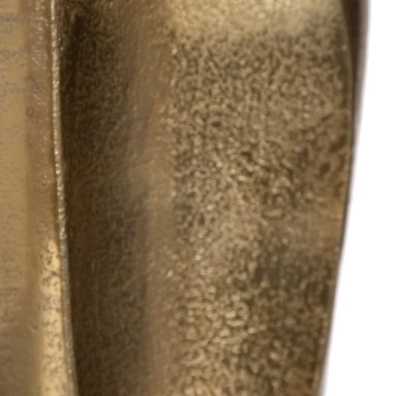 Vase Golden Metal 15 x 15 x 40 cm