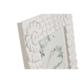 Photo frame Home ESPRIT White Crystal MDF Wood 37 x 1,5 x... 2