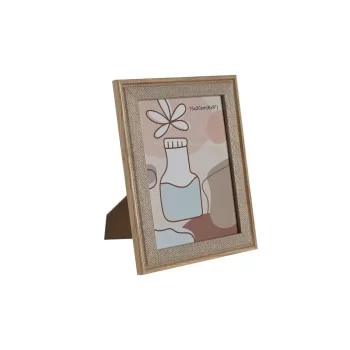 Photo frame Home ESPRIT Natural MDF Wood Scandinavian...