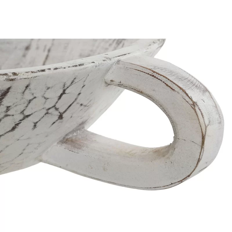 Centerpiece Home ESPRIT White 50 x 41 x 10 cm