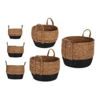 Basket set Black Brown Marine algae (3 pcs) 2