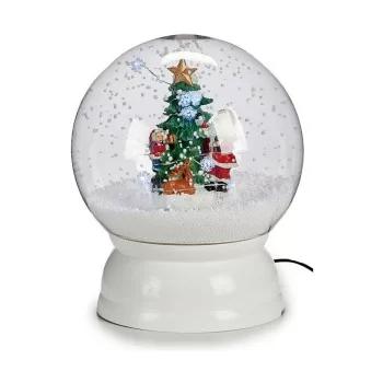 Snowball Christmas Tree 22 x 27 cm White Plastic