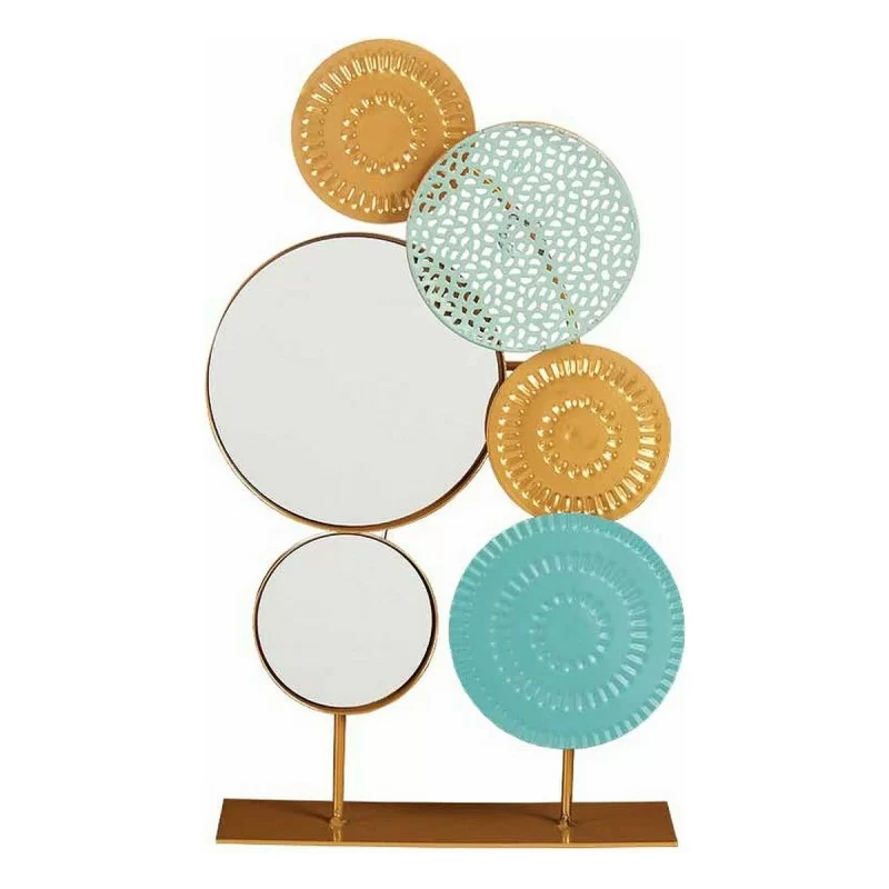 Decorative Figure Flowers Mural Crystal Metal...