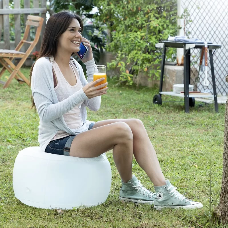 Inflatable Seat with Multicolour LED and Remote...