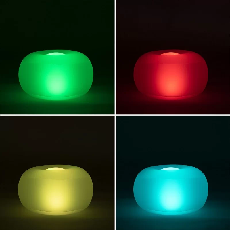 Inflatable Seat with Multicolour LED and Remote...