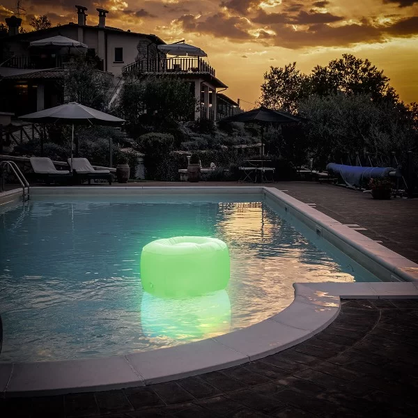 Inflatable Seat with Multicolour LED and Remote Control Pulight InnovaGoods