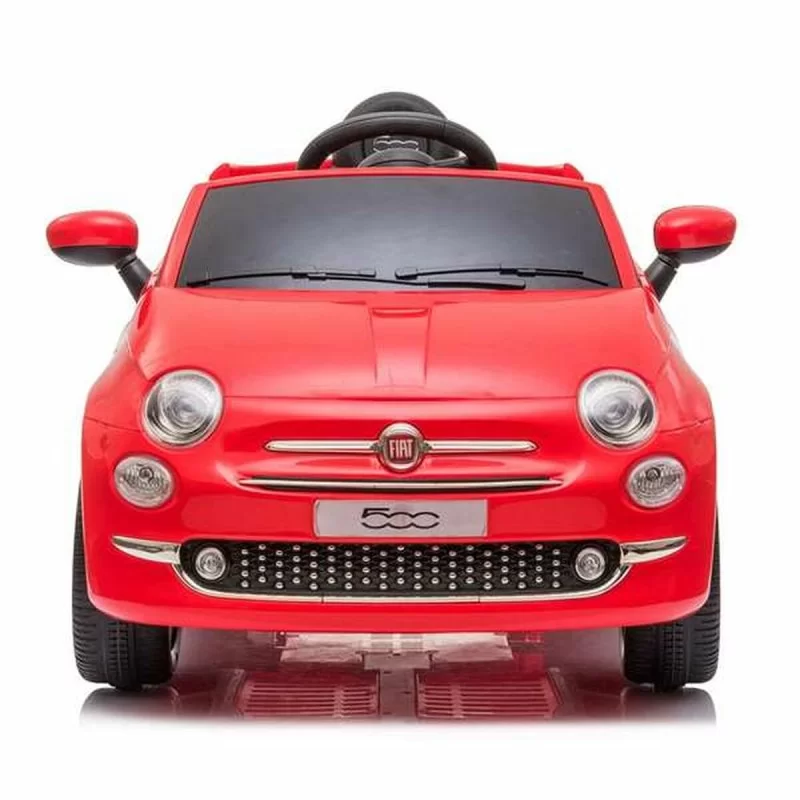 Children's Electric Car Fiat 500 Red With...