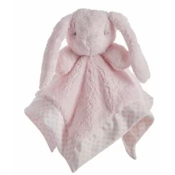 Baby Comforter double-layer 30 x 30 cm Spots Pink