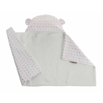 Baby blanket Reversible With hood 90 x 66 cm Stars 2