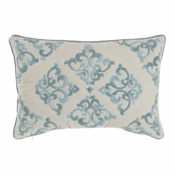 Cushion cover DKD Home Decor 60 x 1 x 40 cm Blue Traditional
