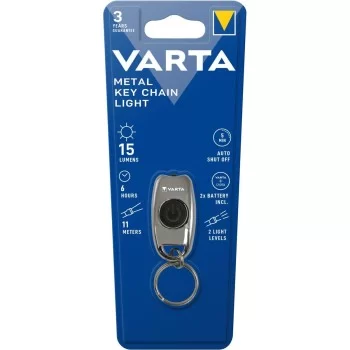 LED Torch Keyring Varta Metal Key Chain Light 15 lm 2