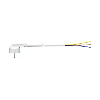 Power Cord Solera 7000/3 Schuko 4,8 mm 250 V White 16 A 3...