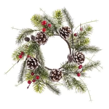 Advent wreathe Red Green White/Green Plastic Pineapples... 2