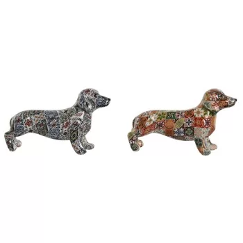 Decorative Figure Home ESPRIT Multicolour Dog...