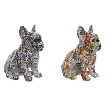 Decorative Figure Home ESPRIT Multicolour Dog...