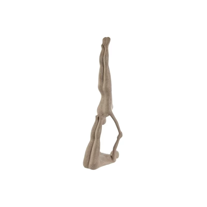 Decorative Figure Home ESPRIT Beige Yoga 29,5 x...