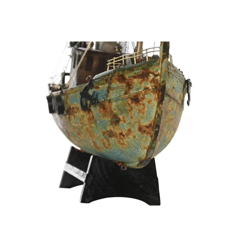 Barco DKD Home Decor 40 x 13 x 35 cm Green Dark...