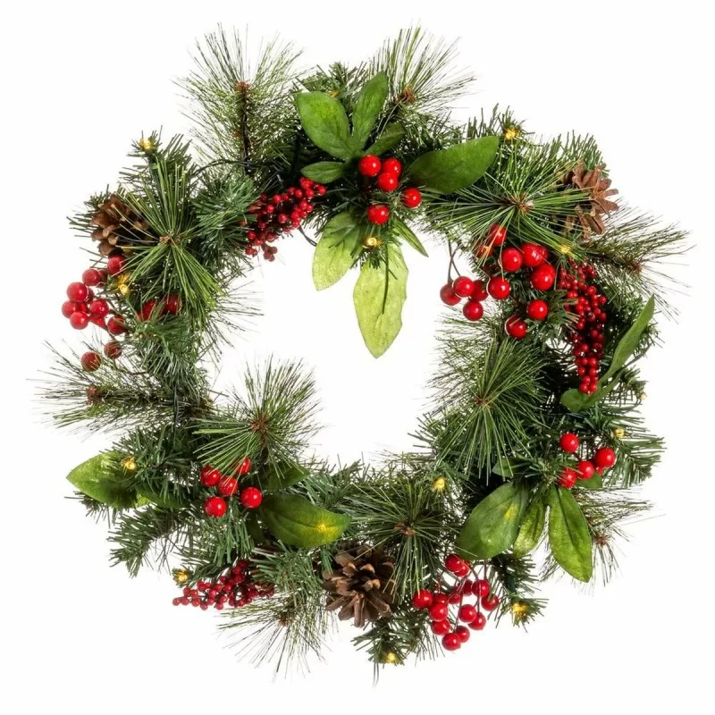 Advent wreathe PVC Multicolour Metal 40 x 40 x...