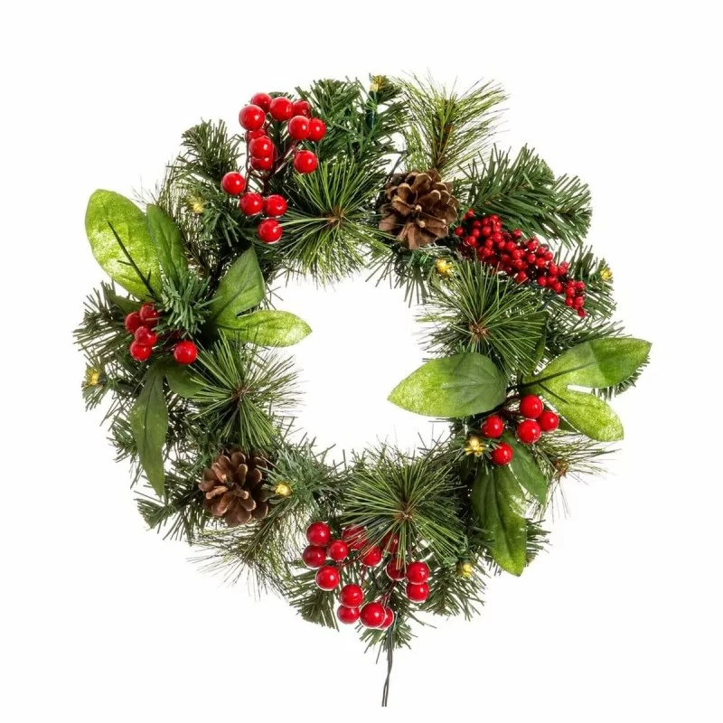 Advent wreathe PVC Multicolour Metal 30 x 30 x...