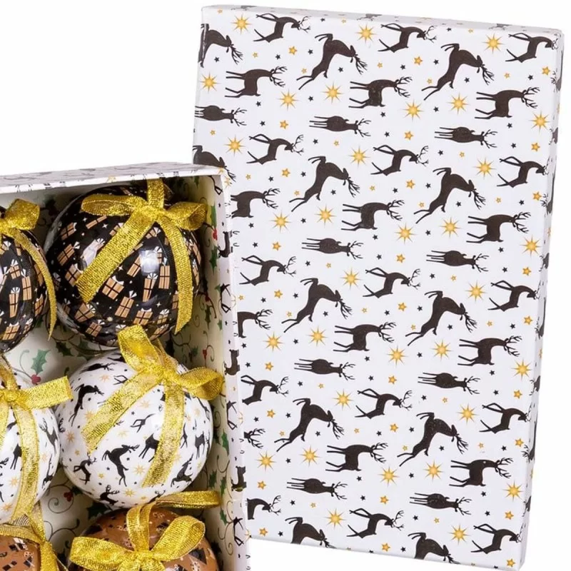 Christmas Baubles Multicolour Paper Polyfoam...