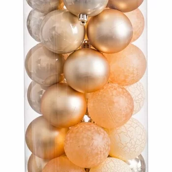 Christmas Baubles Golden 5 x 5 x 5 cm (40 Units) 2
